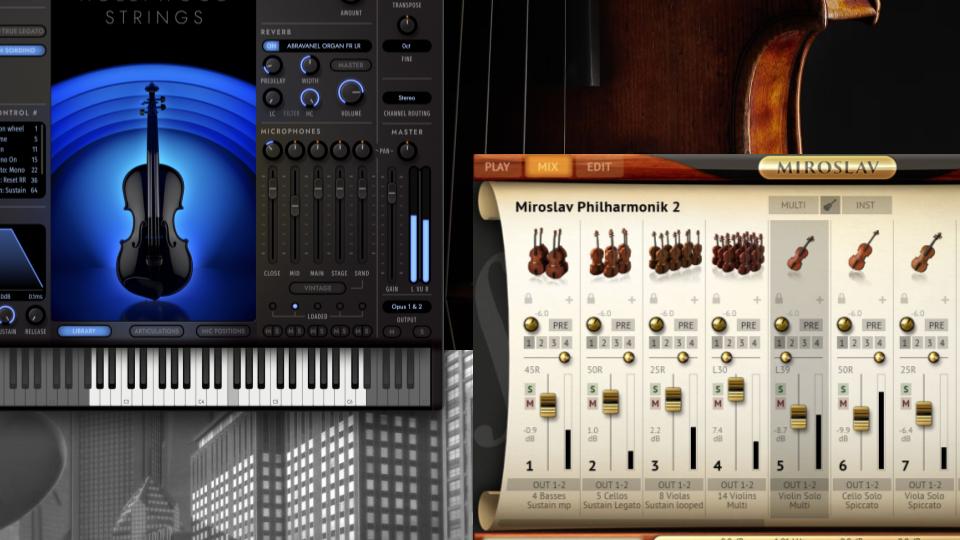 best strings and pads kontakt library