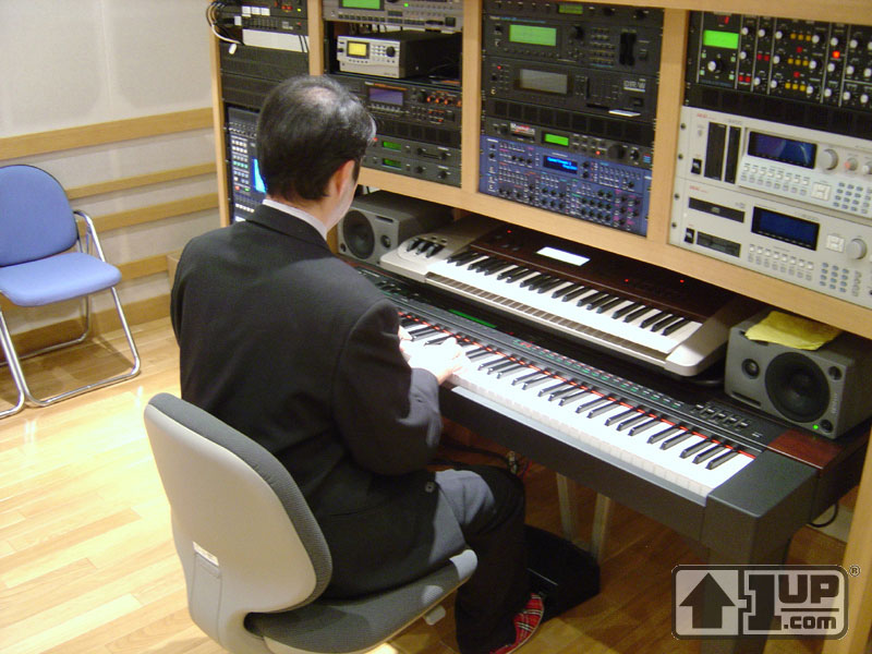Koji Kondo's studio. Image from a 1up interview.